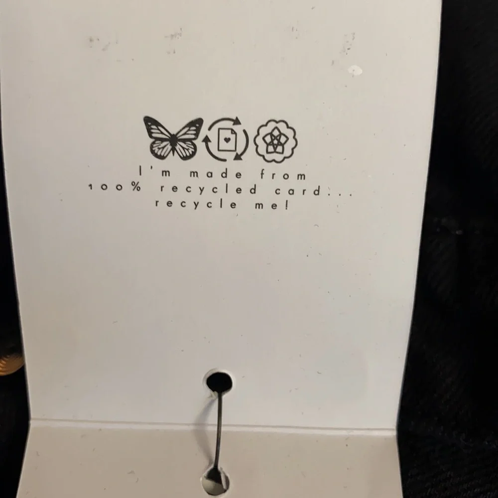 NWT Daisy Street by Hot Topic Star Patchwork Midi Denim Skirt in Black.Size M - Picture 14 of 15